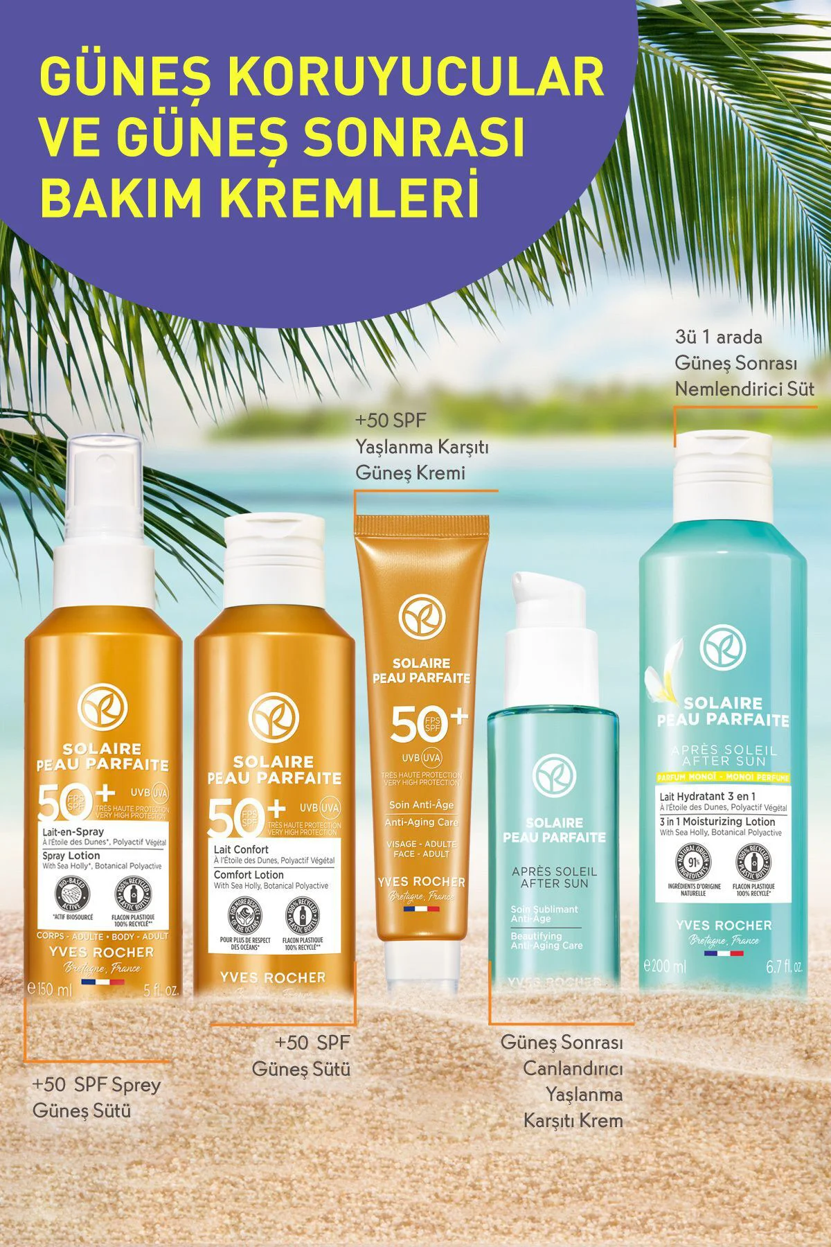 Spf 50 Yüksek Korumalı Yağlanma Ve Leke Karşıtı Yüz Güneş Kremi/S