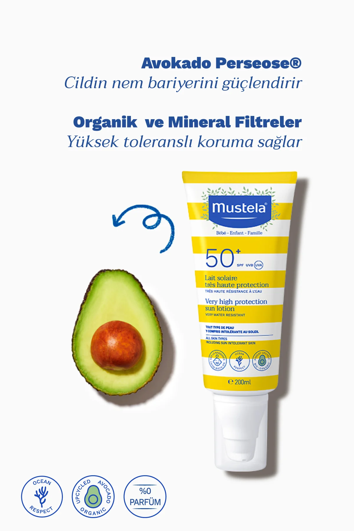 Spf 50 Yüksek Koruma Yüz Vücut Güneş Koruyucu Suya Dayanıklı Tüm 
