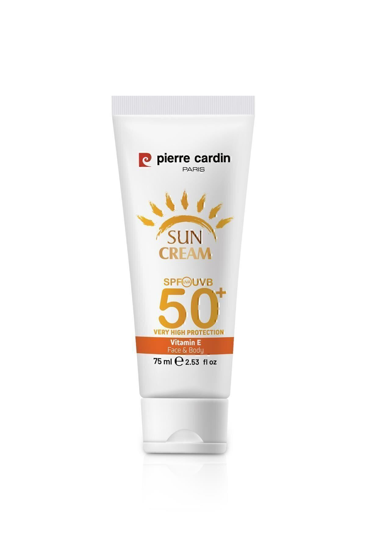 Pierre Cardin Spf 50 Yüz Ve Vücut Güneş Kremi 75 Ml Normal Ve Kuru Ciltler İçin