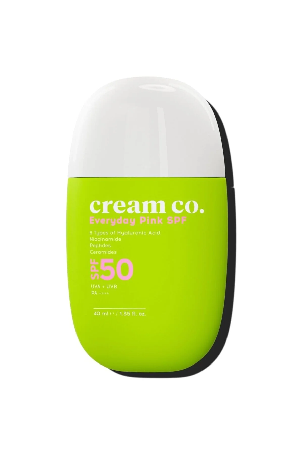 SPF50 Pink Güneş Koruyucu Krem, Ton Eşitleyici Leke Karşıtı, Aydı