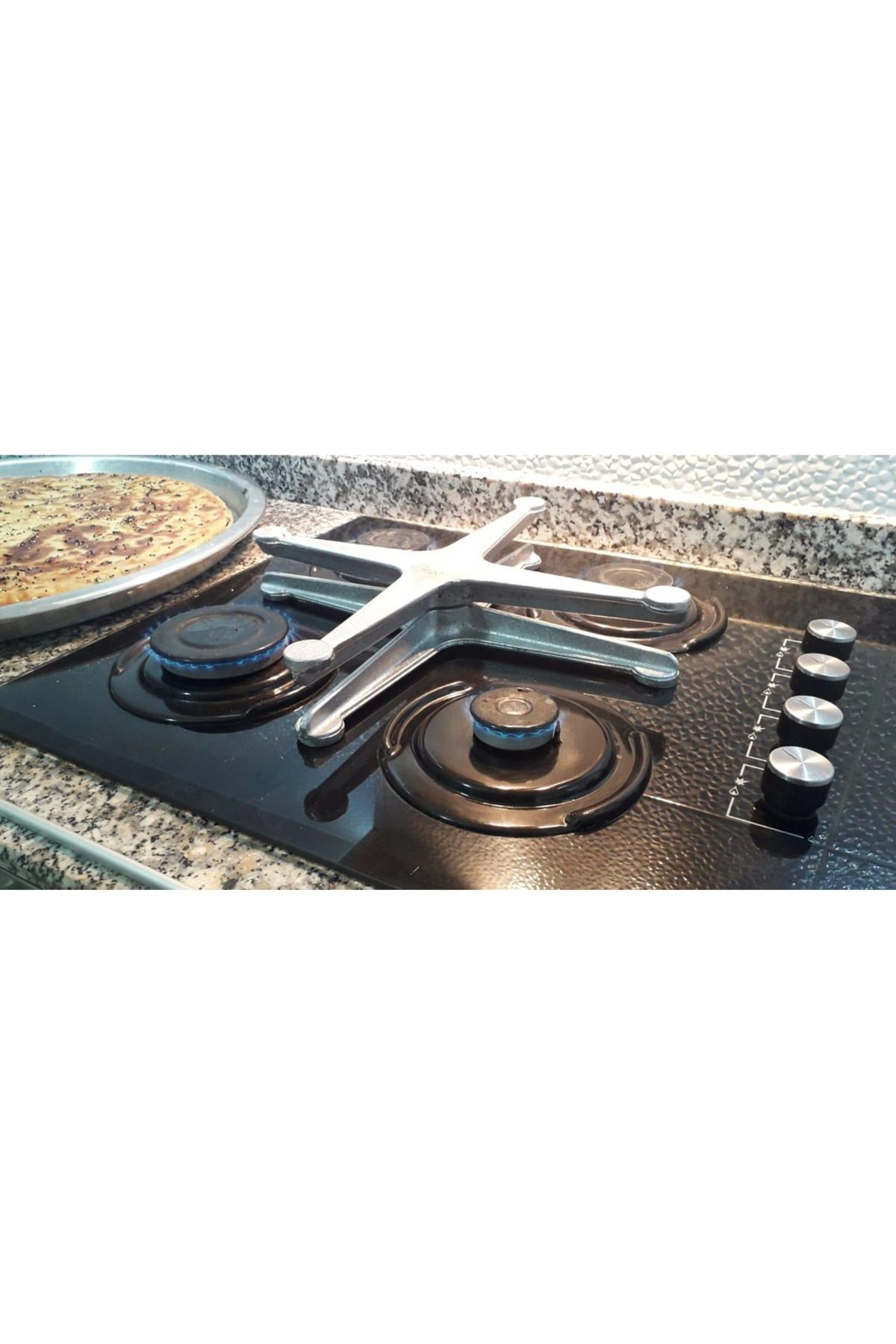 Spider Cooking Gold Döküm Dönerli Börek Künefe Pişirme Aparatı
