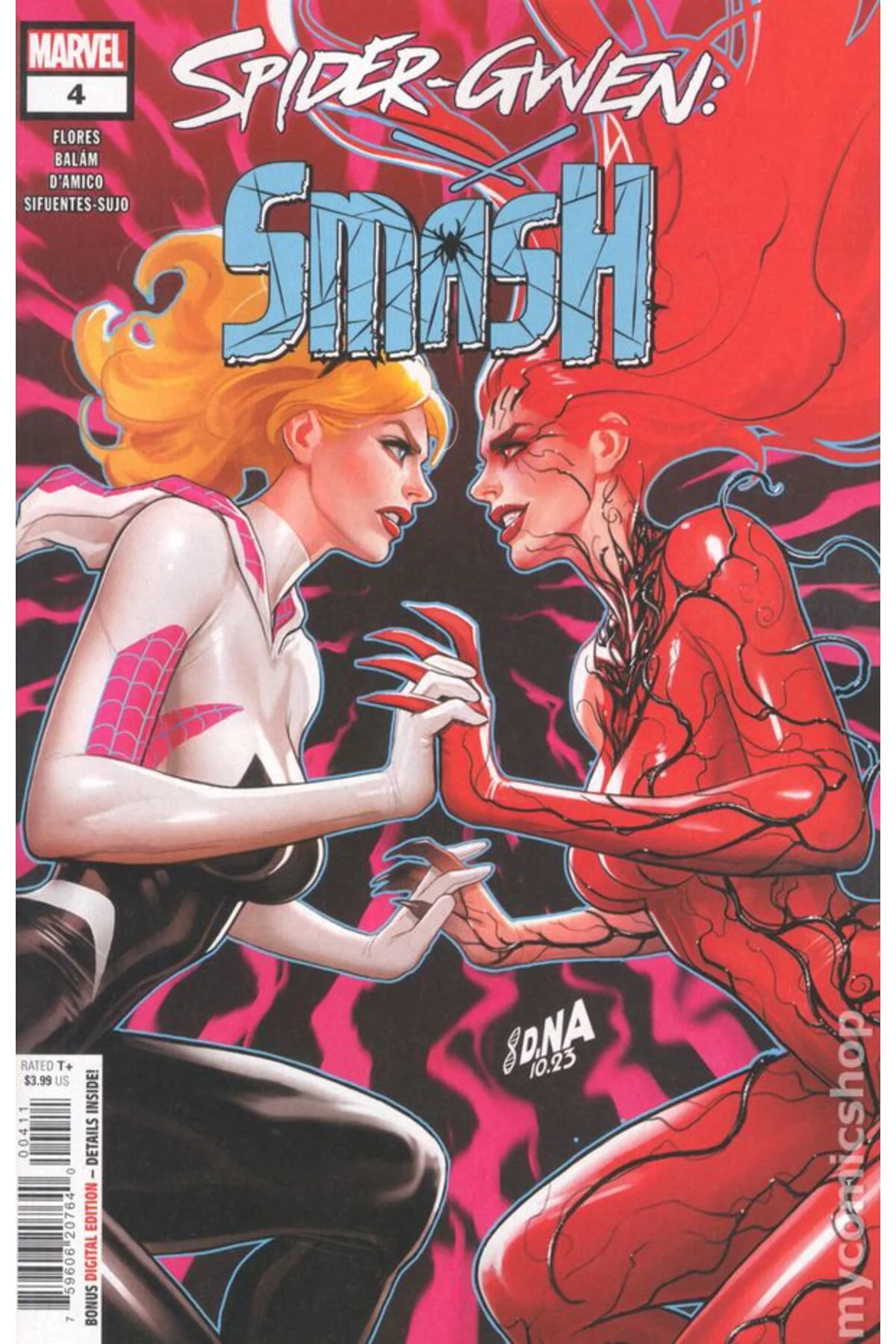 Spider-Gwen Smash #4A (ingilizce)