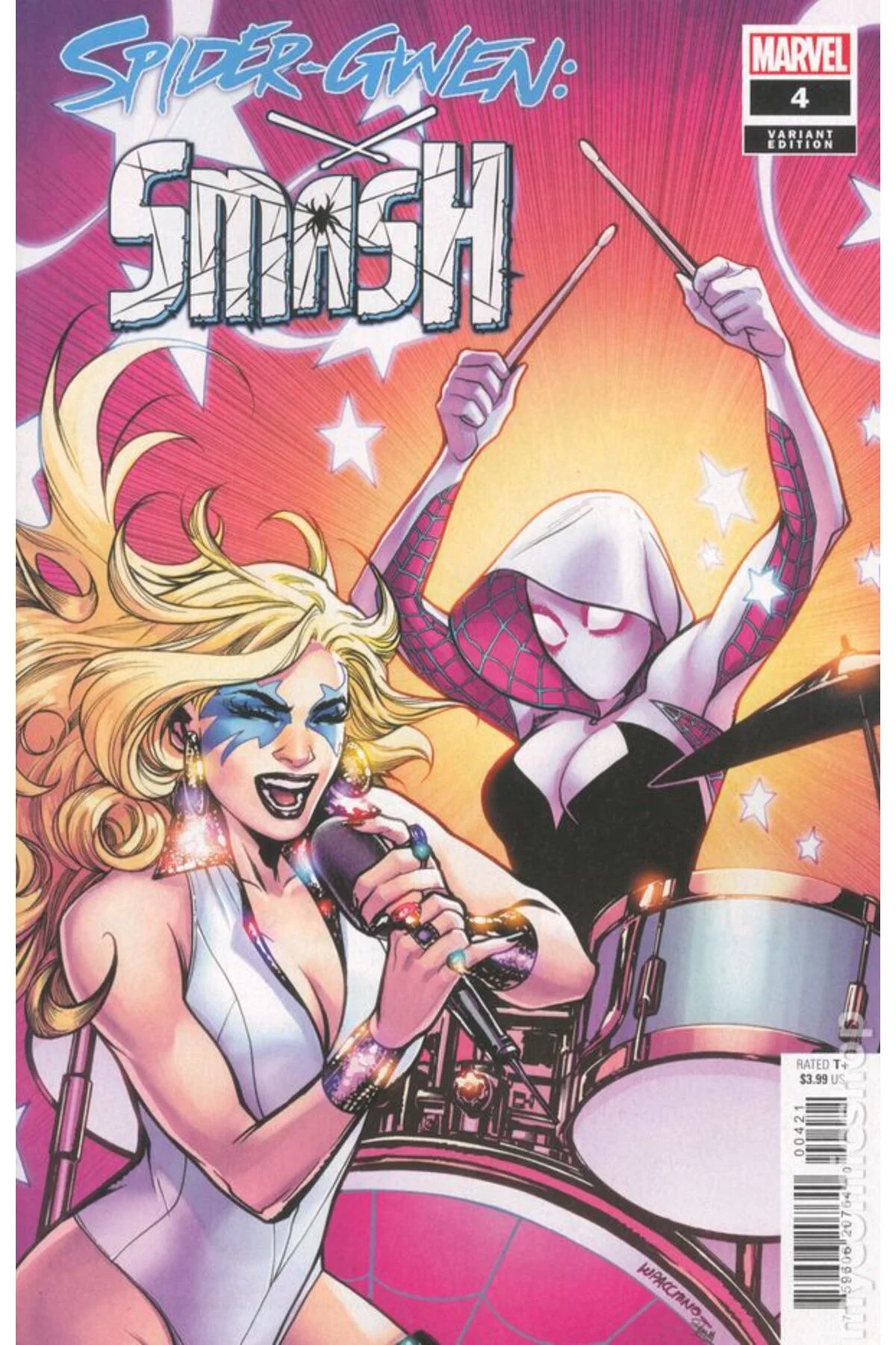 Spider-Gwen Smash #4B (ingilizce)