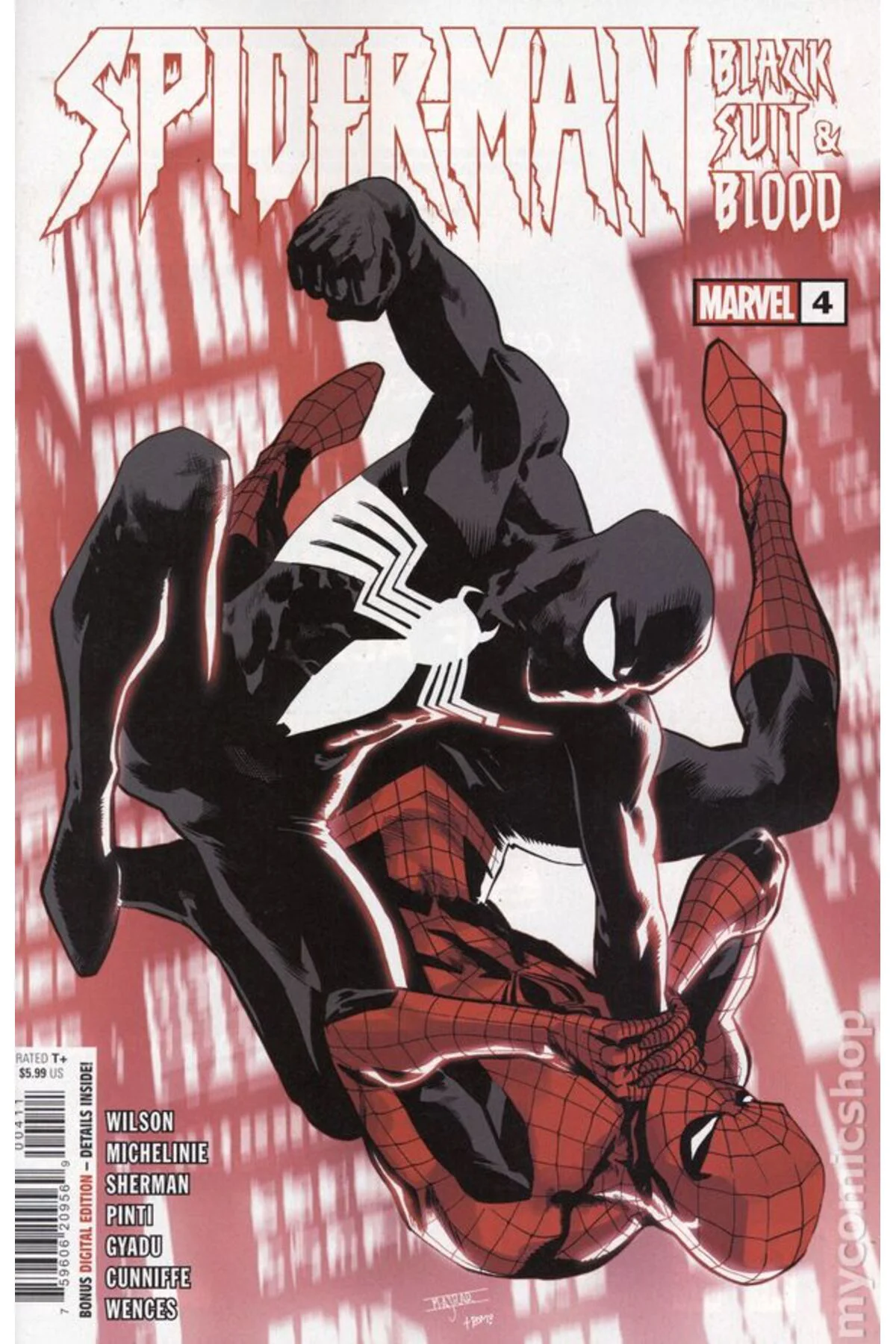 Spider-Man Black Suit and Blood #4A (ingilizce)