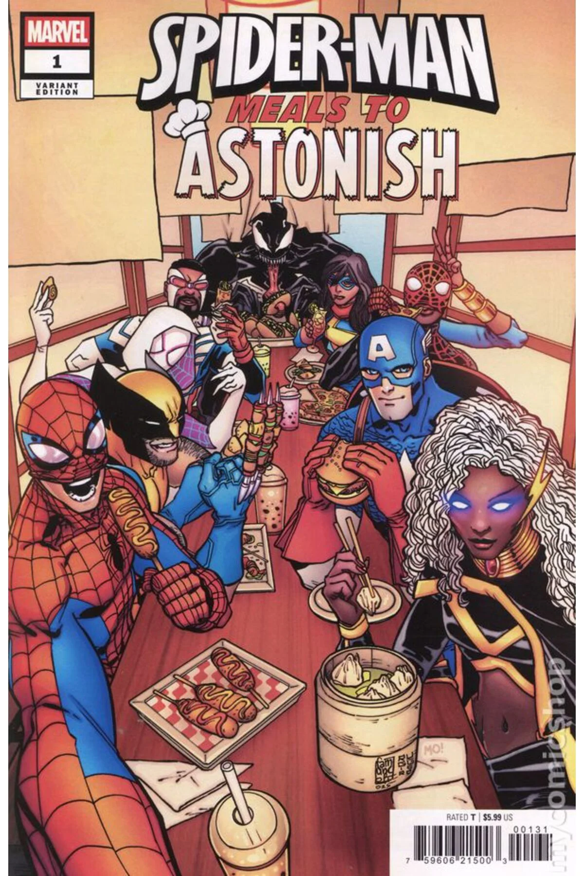 Spider-Man Meals to Astonish #1C (ingilizce)