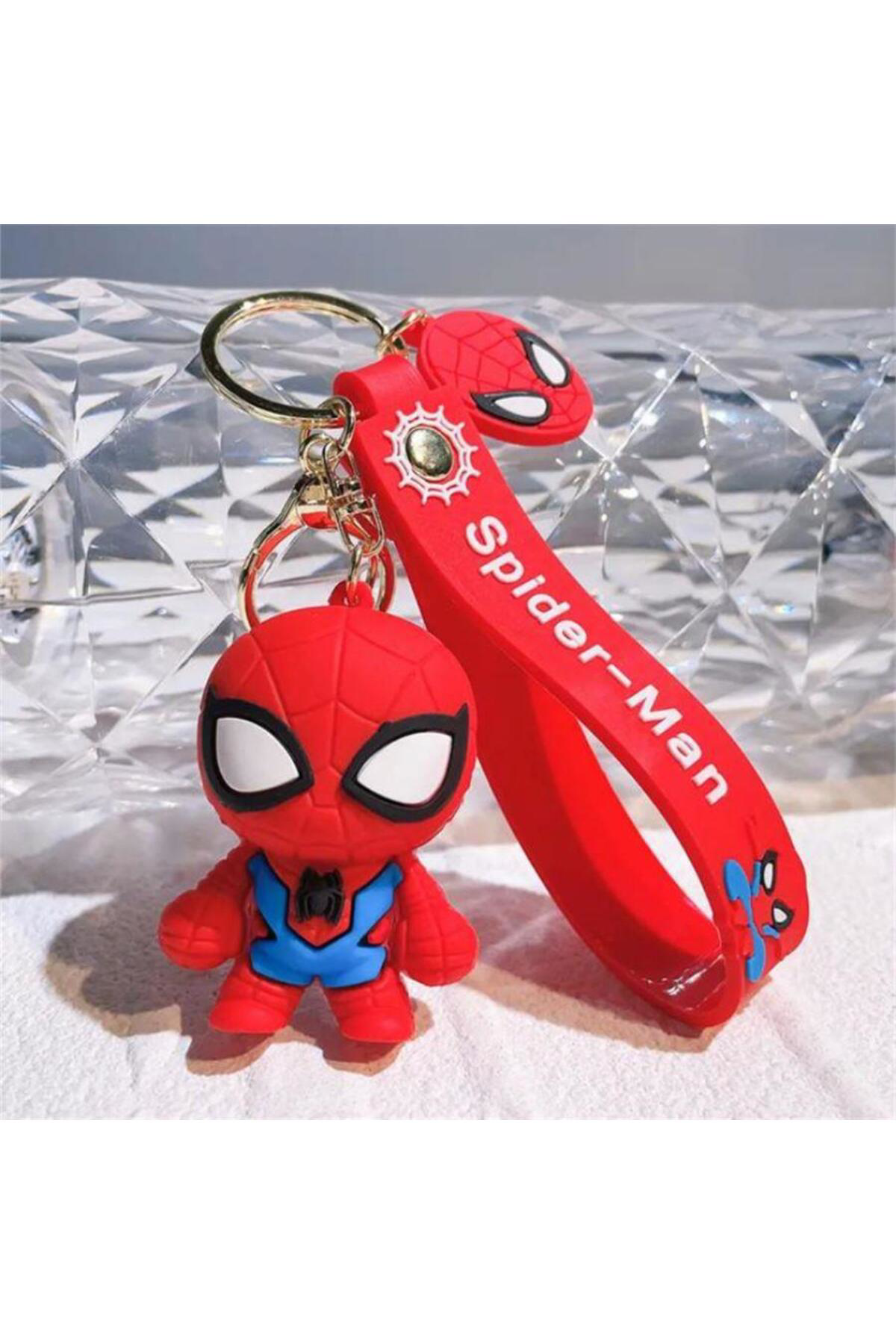 Spider-man Stand On Silikon Anahtarlık