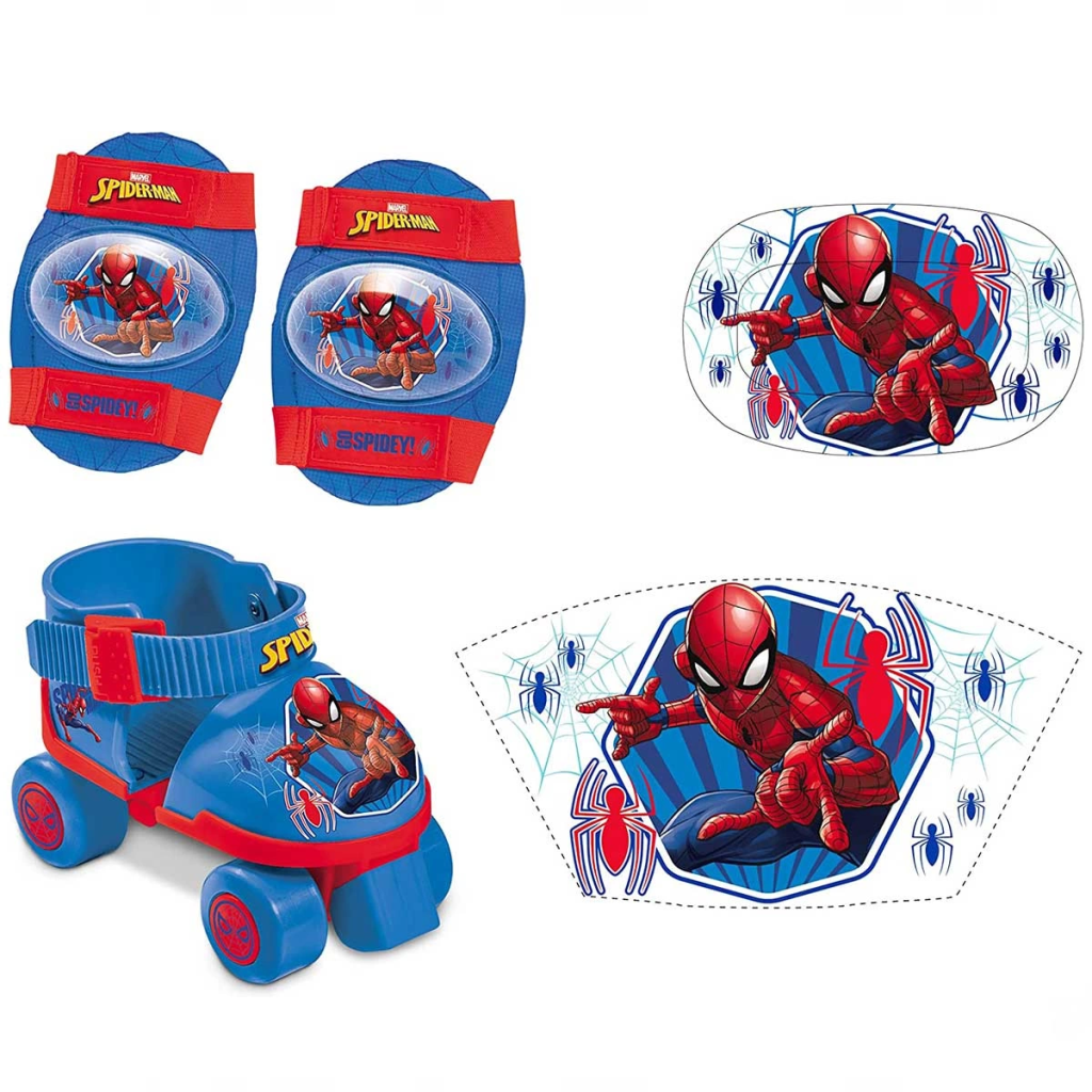 Spiderman 4 Teker Paten Seti