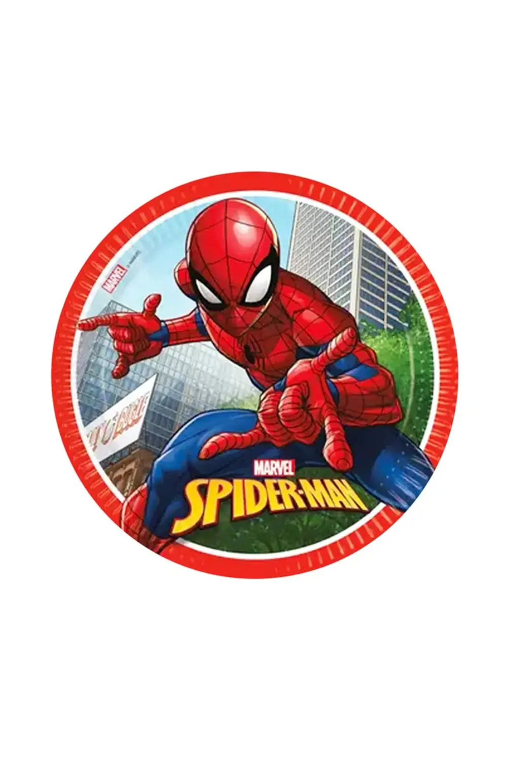 Spiderman Crime Fighter Karton Tabak 23cm 8li