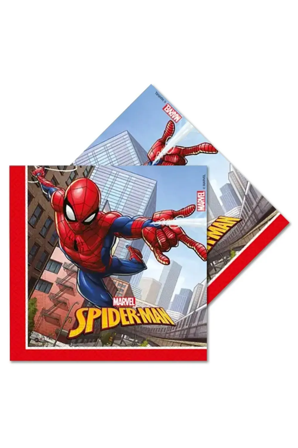 Spiderman Crime Fighter Peçete 33x33 20li