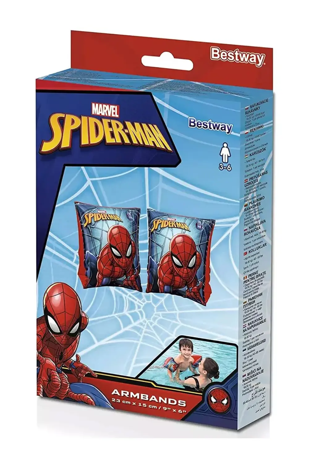 Spiderman Deniz Kolluk 15x23 Cm Mavi