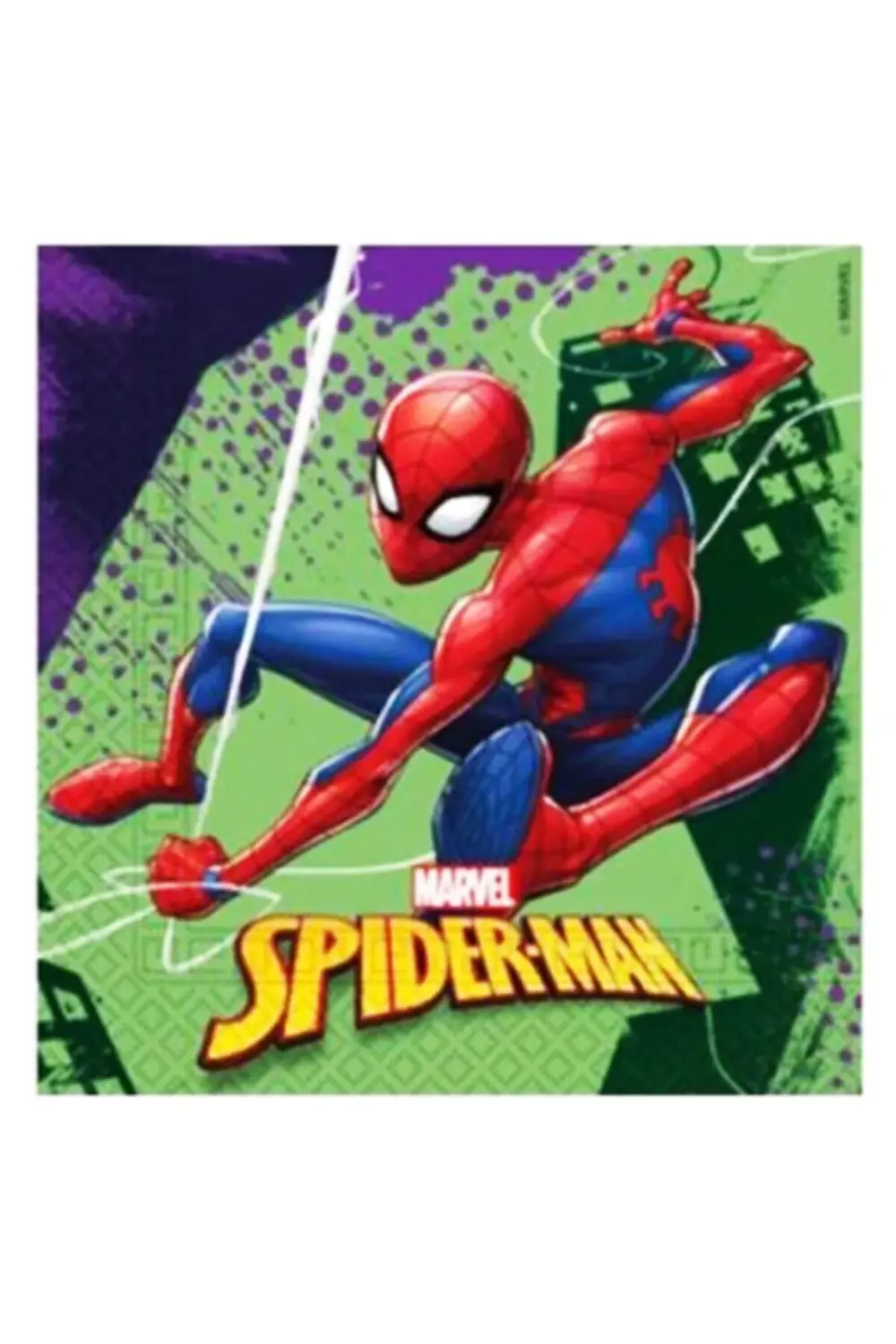 Spıderman Peçete 20 Adet