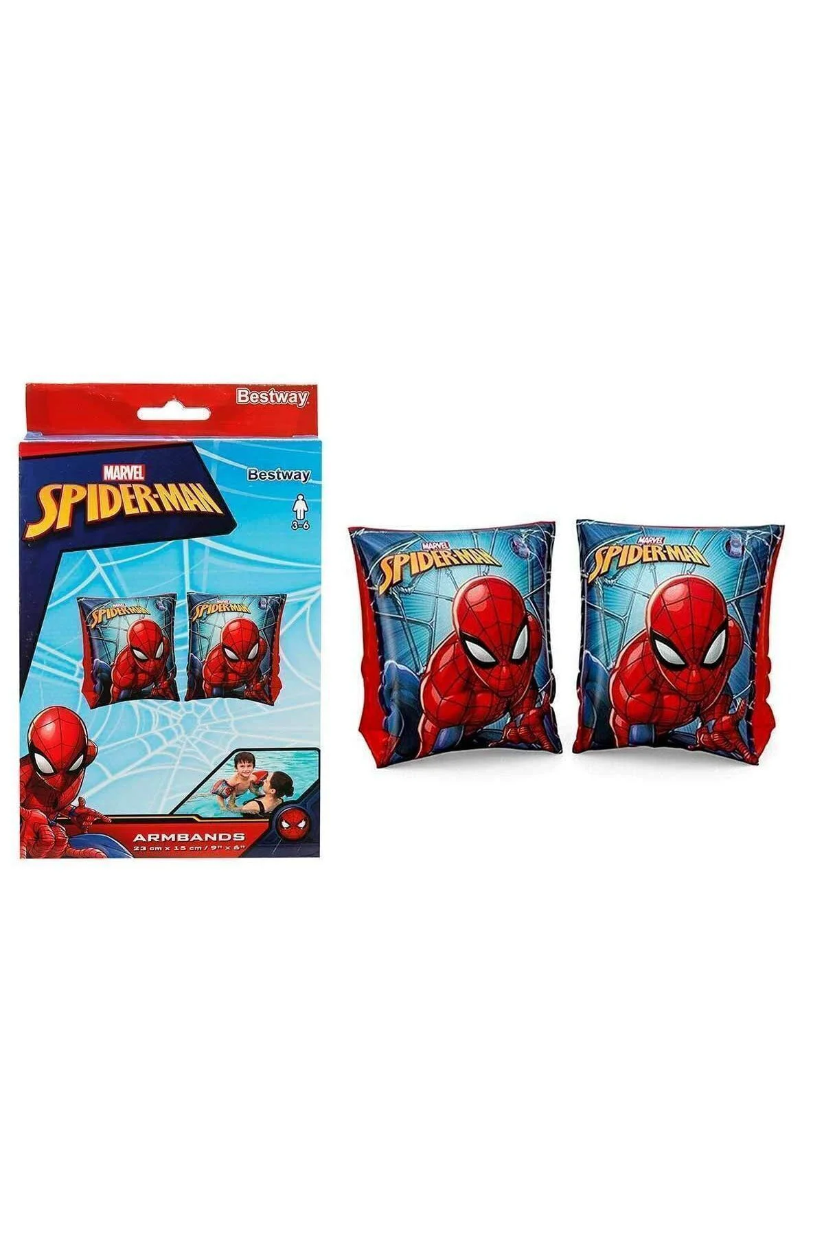 Spiderman Şişme Kolluk