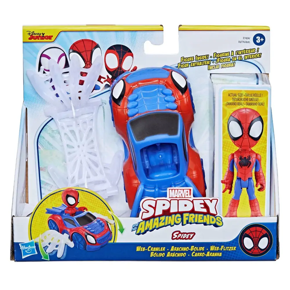 Spidey And His Amazing Friends Araç Ve Figür Spidey F6776-F7454 Spidey And His Amazing Friends Araç Ve Figür Spidey F6776-F7454