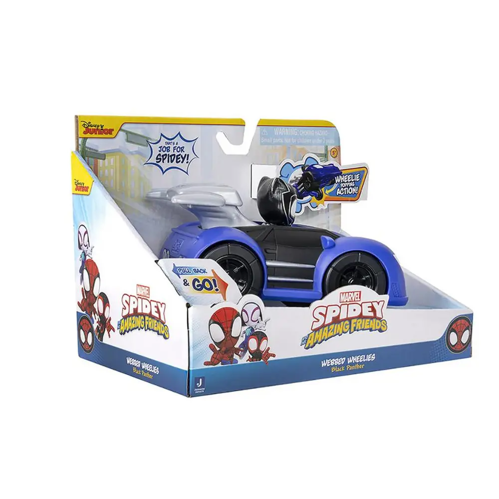 Spidey Çek Bırak Araba PDY03000-2 - Black Panther