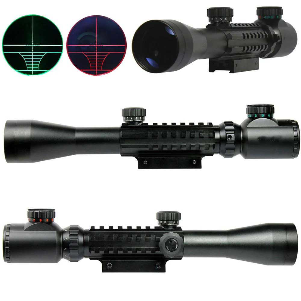 Spike 3-9x40 Zoomlu Dürbünü Kızaklı Spike 3-9x40 Zoomlu Dürbünü Kızaklı