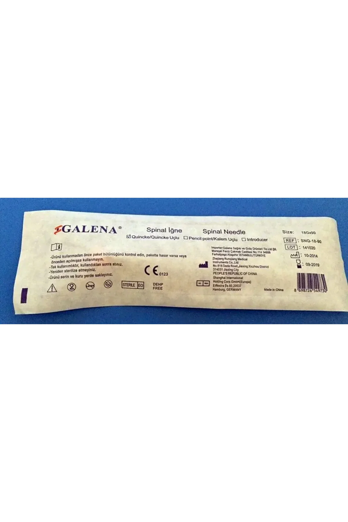 SPINAL IGNE 20G SARI