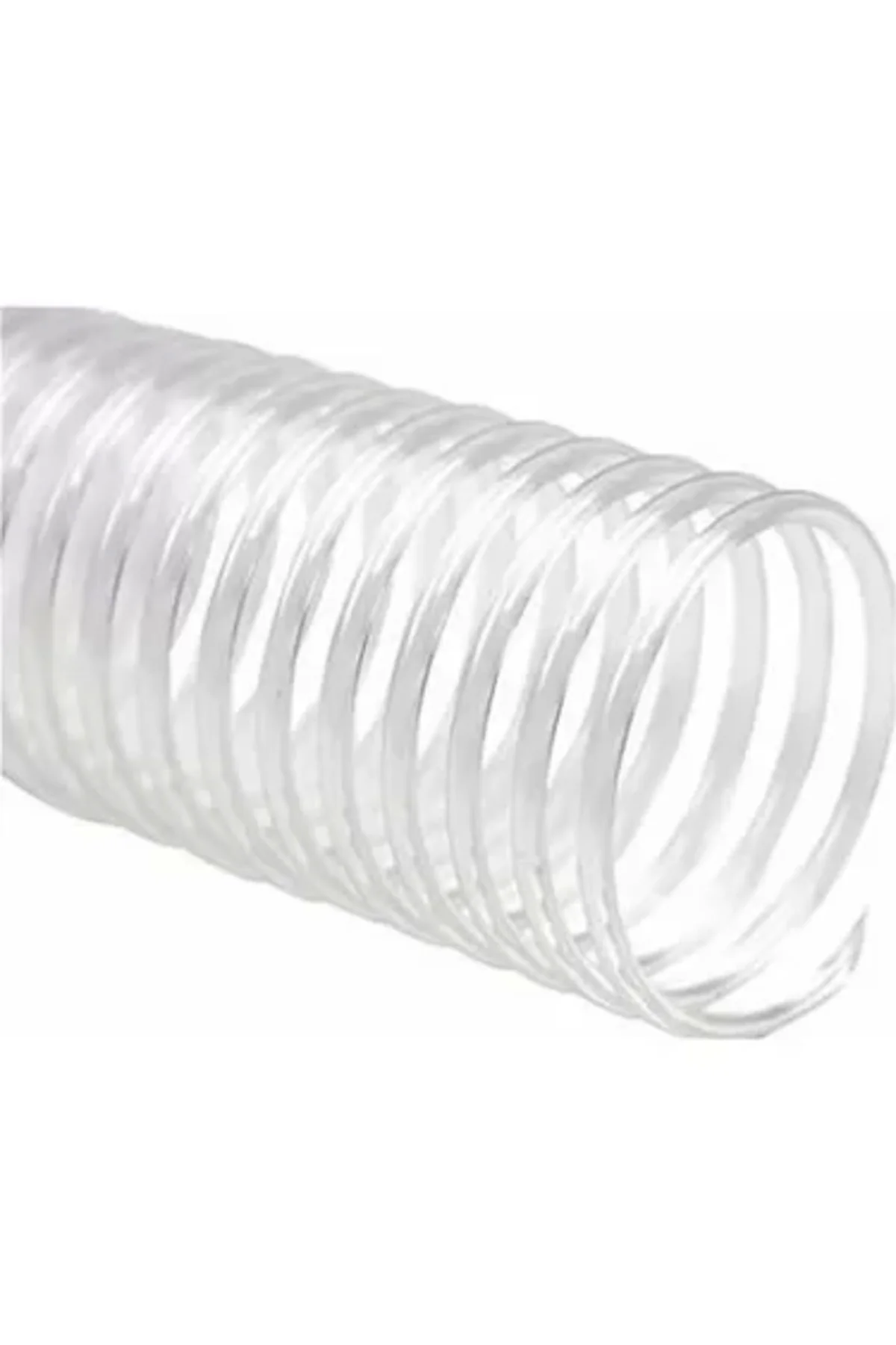 Spiral Plastik Helezon 100 Lü 10 Mm Şeffaf   100'lü Paket / Kayre