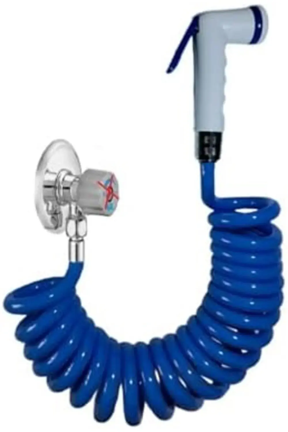 Spiral Taharet Matik Hortum Seti 250 CM (Mavi) BLSS 1111573