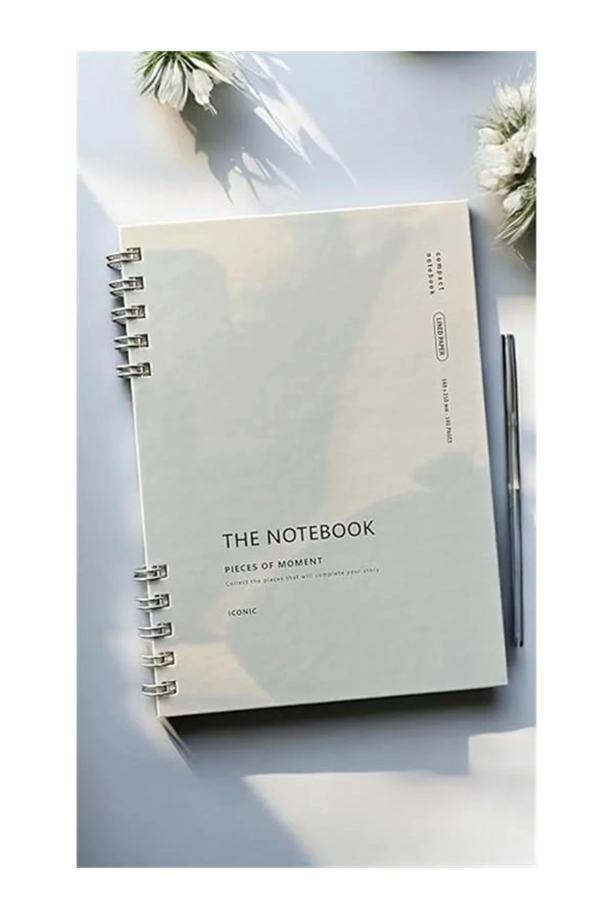 Spiralli 80 Yaprak Çizgili A5 Defter, Not Defteri, Okul Defteri, 