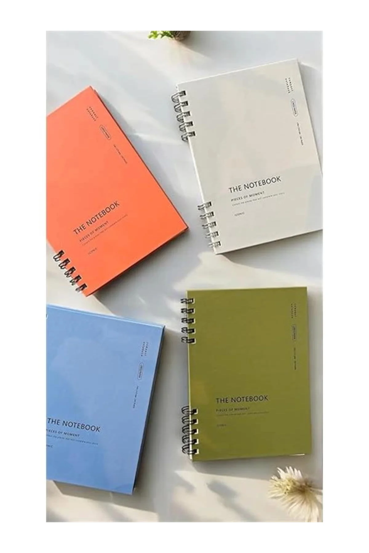 Spiralli 80 Yaprak Çizgili A5 Defter, Not Defteri, Okul Defteri, 