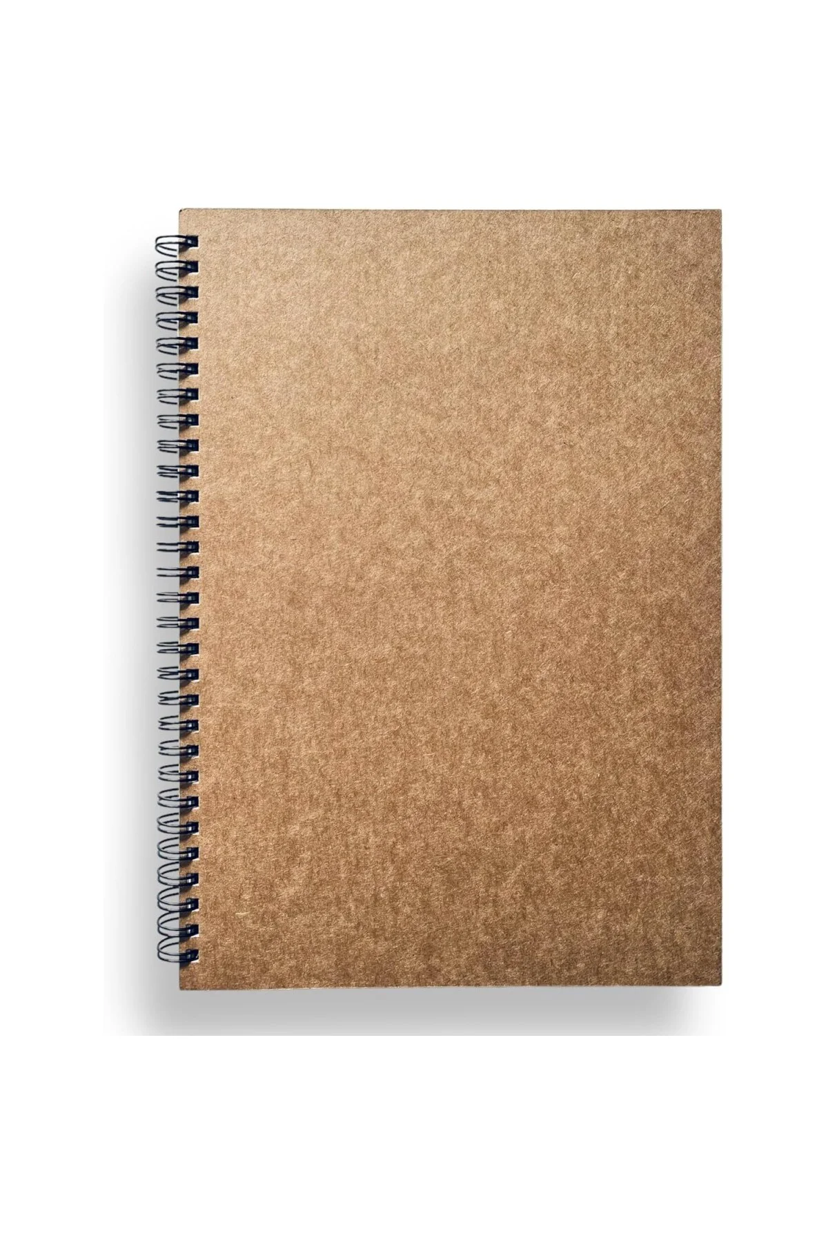 Spiralli Defter, Kraft Kapaklı, B5 Boyutunda (182x257 mm), 100 Ya Spiralli Defter, Kraft Kapaklı, B5 Boyutunda (182x257 mm), 100 Ya