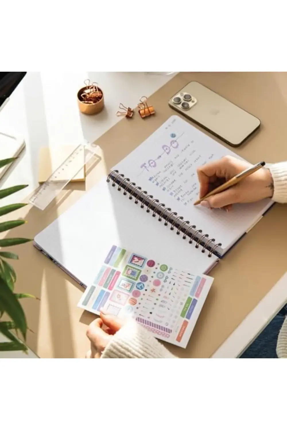 Spiralli Sert Kapak Not Defteri Kiraz 395519