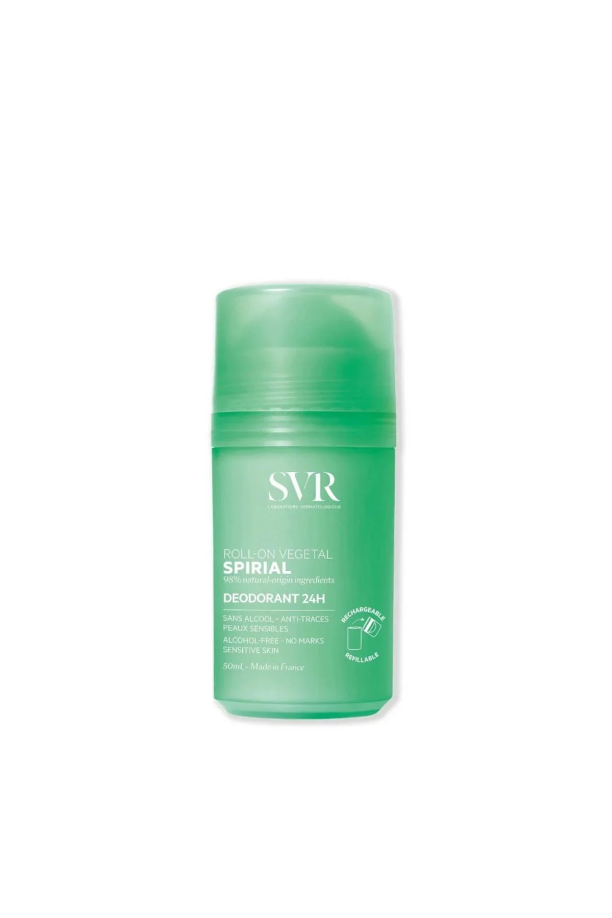 Spirial Natural Anti-Transpirant Vegetal Roll-on 50 ml