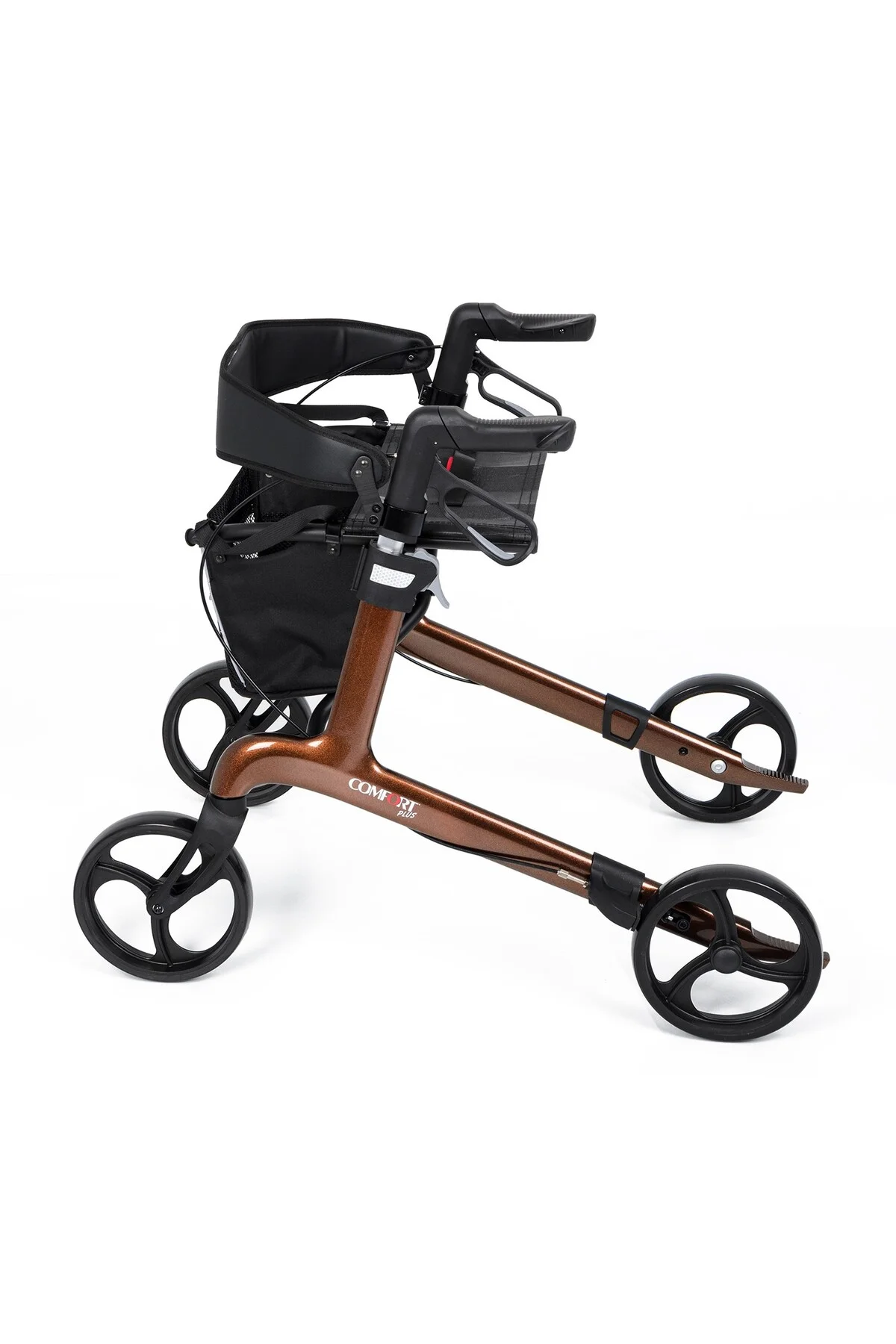 Spırıt X4 Brown Carbon Fiber Rolatör Yürüteç Spırıt X4 Brown Carbon Fiber Rolatör Yürüteç - Görsel 4