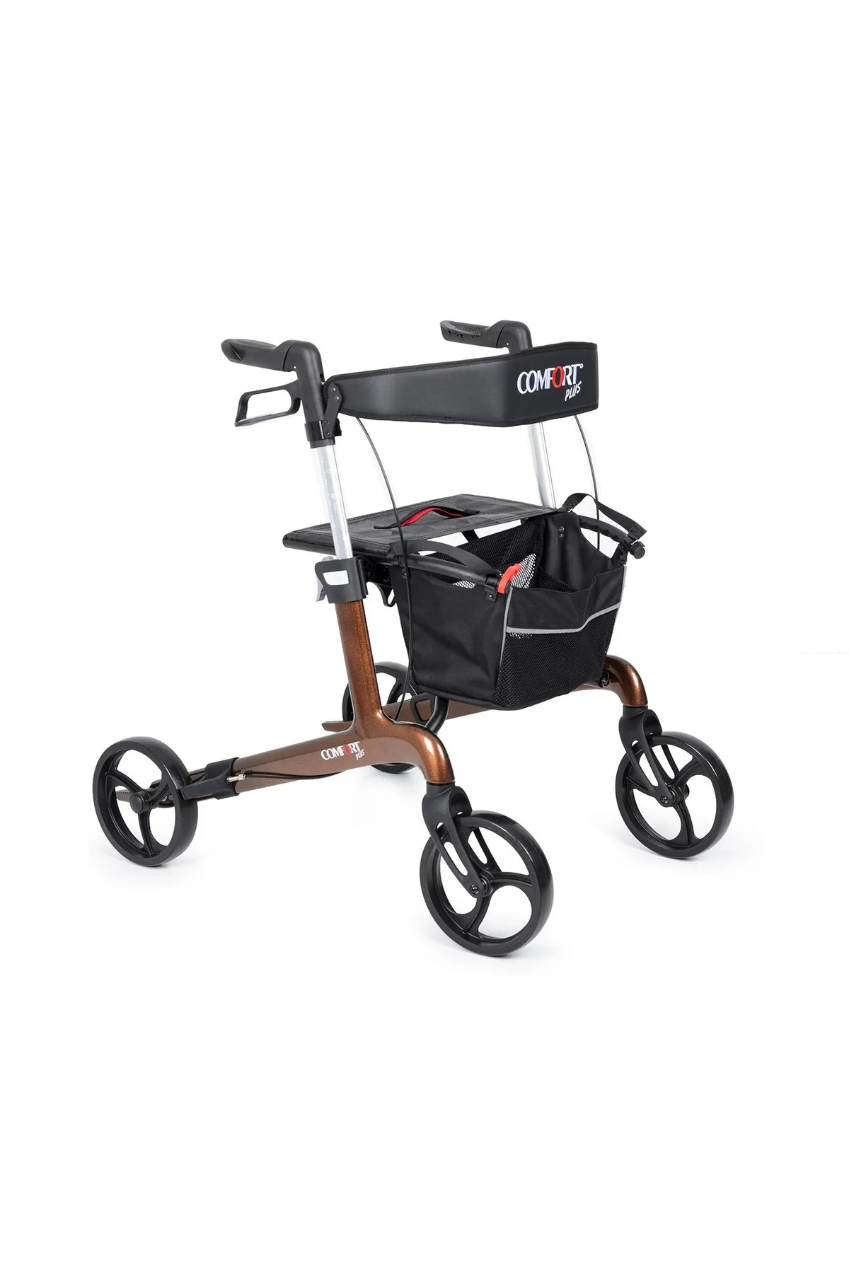 Spırıt X4 Brown Carbon Fiber Rolatör Yürüteç Spırıt X4 Brown Carbon Fiber Rolatör Yürüteç