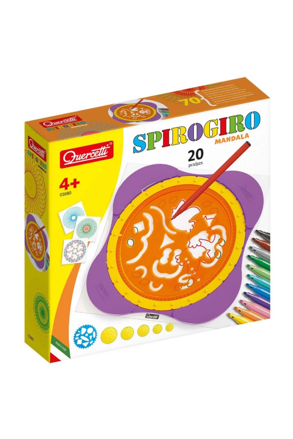 Spirograf Mandala 20 Parça
