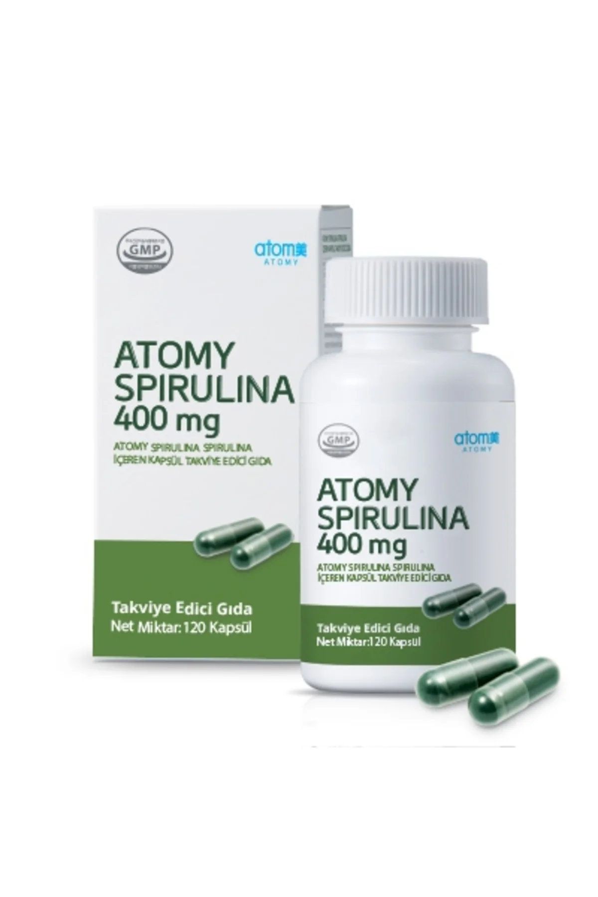 SPİRULİNA ATOMY (120 KAPSÜL)