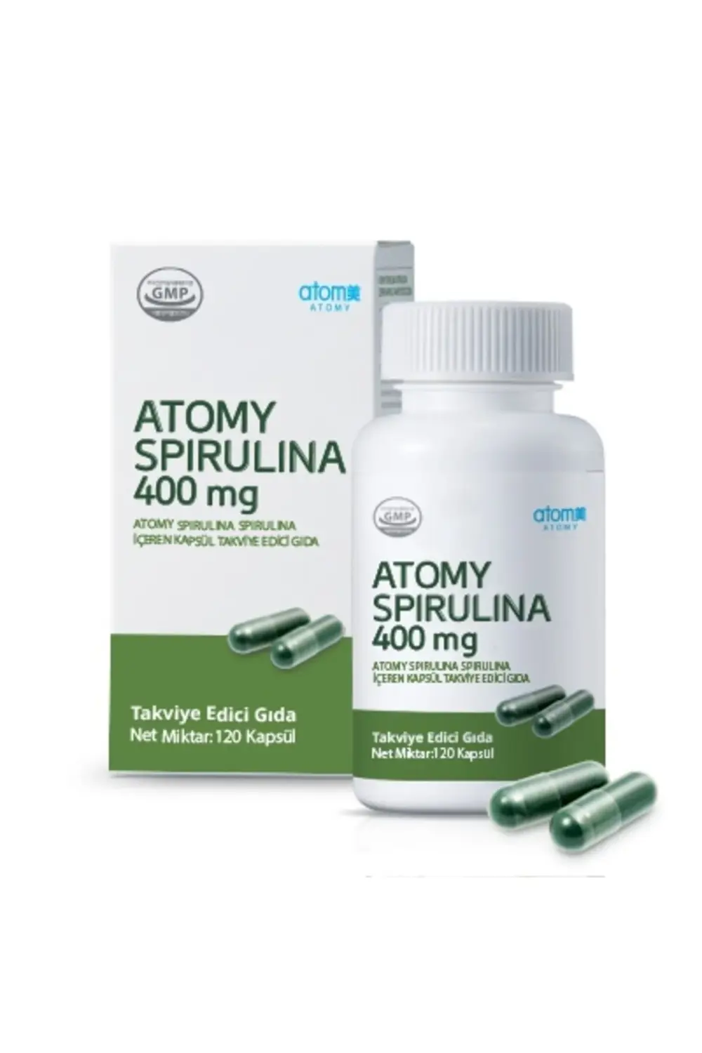 SPİRULİNA ATOMY (120 KAPSÜL)