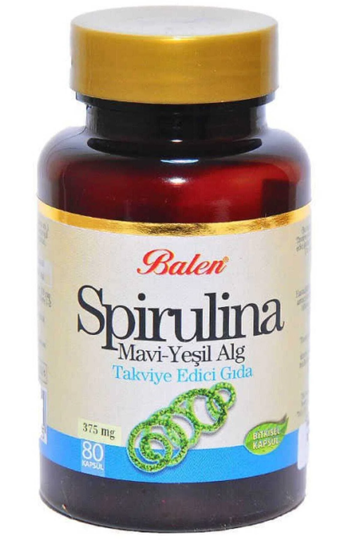 Spirulina Kapsül 300 mg 80 Kapsül