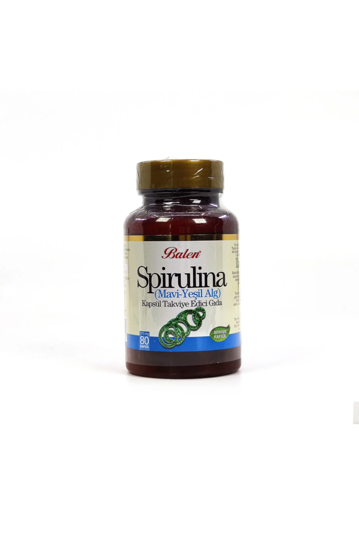 Spirulina Mavi-yeşil Alg Hapı 80 Kapsül X 375 mg Fiyatı, Yorumları ve Özellikleri