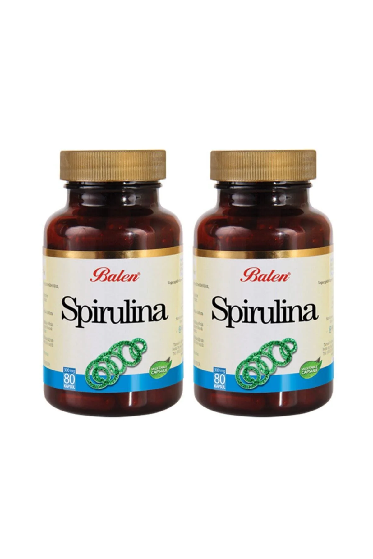 Spirulina Mavi-yeşil Alg 80 Kapsül X 2 Adet