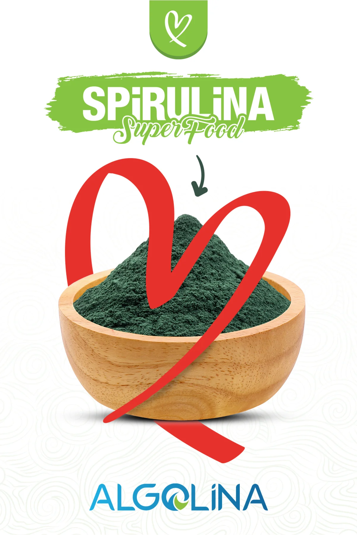 Spirulina Tozu 100 gr (5 ADET) - Bitkisel Protein - Doğal Gıda Ta