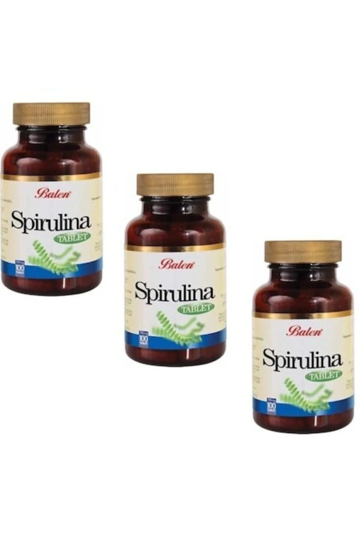 Spirulina Yosun Tablet 740mg*100 3 Adet