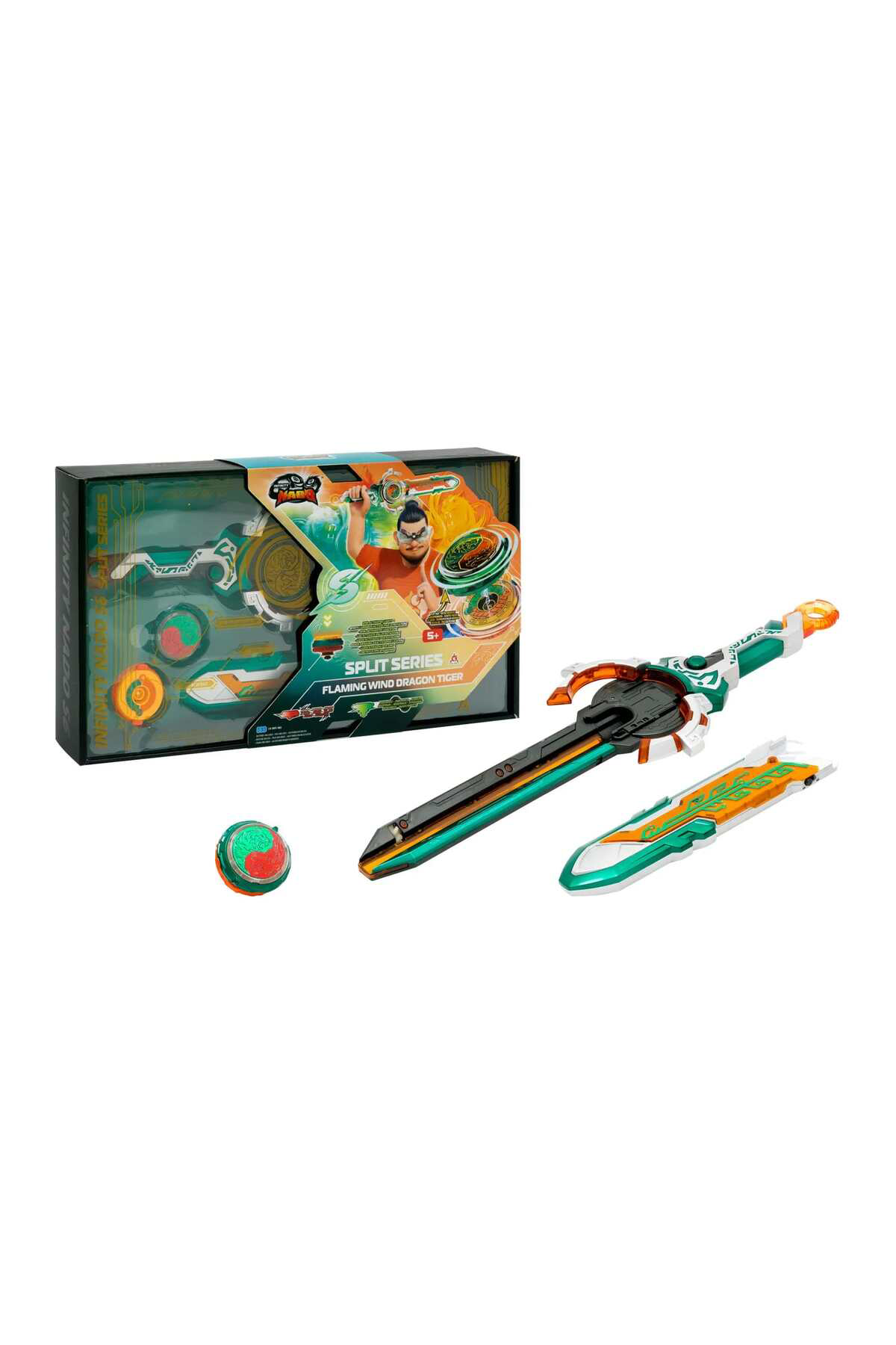 İnfinity Nado Split Series Flaming Wind Dragon Tiger - Alevli Rüzgar Ejderhası