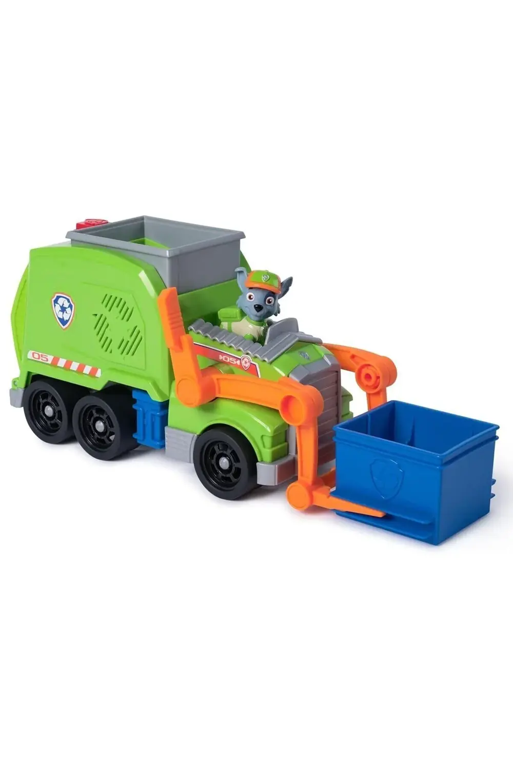 SPM-6071248 PaW Patrol Rocky ile Crush N Roll Geri Dönüşüm Kamyon