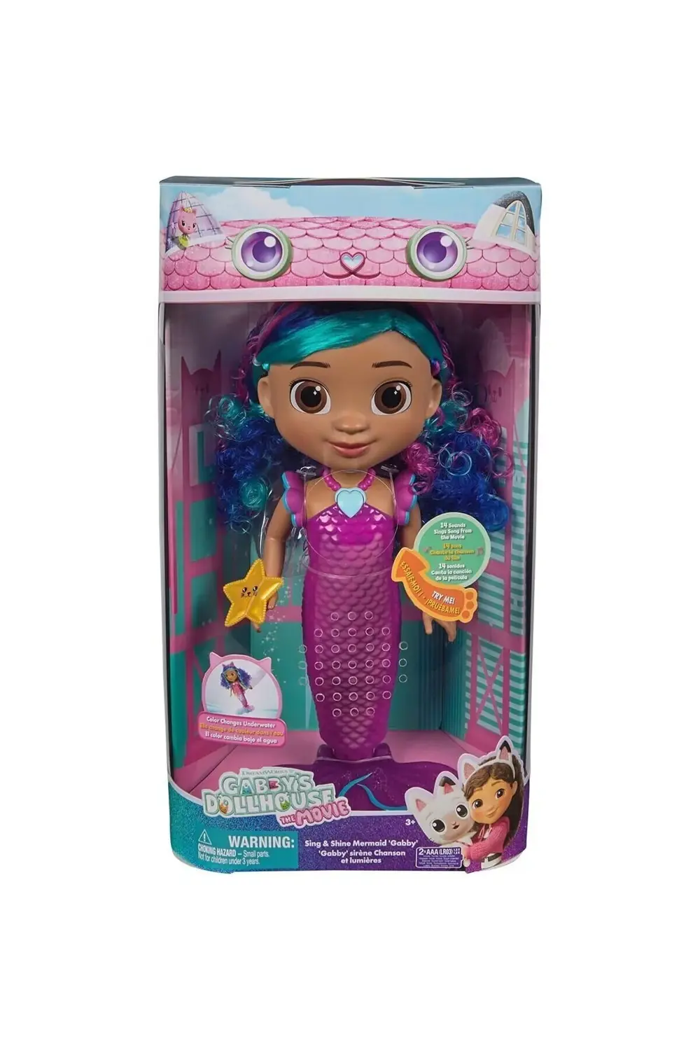 SPM-6074338 GABBYNİN HAYAL EVİ FİLMİ ÖZELLİKLİ DENİZ KIZI BEBEĞİ