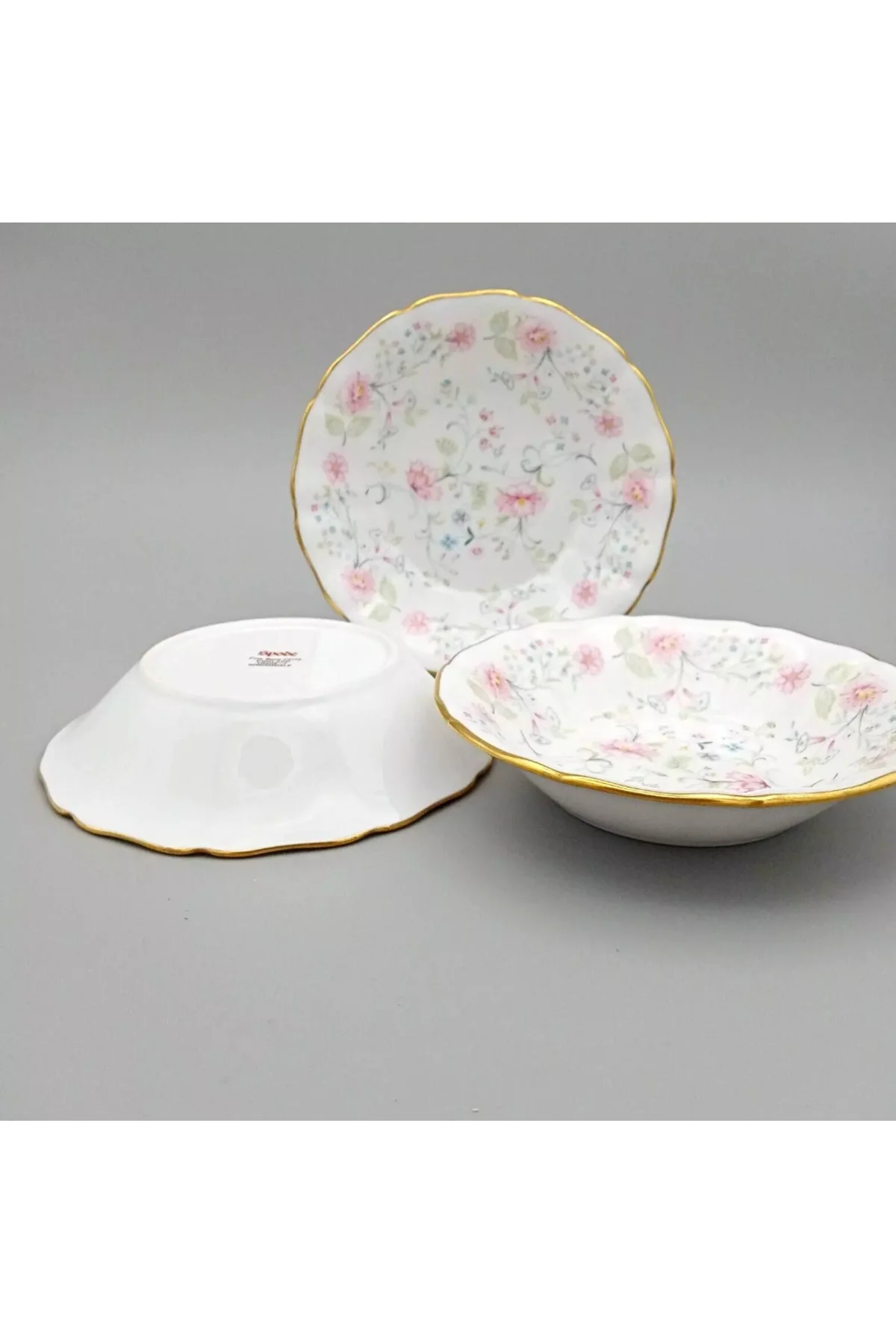 Spode England Springdale Antika Kase Seti 6’lı 15 cm