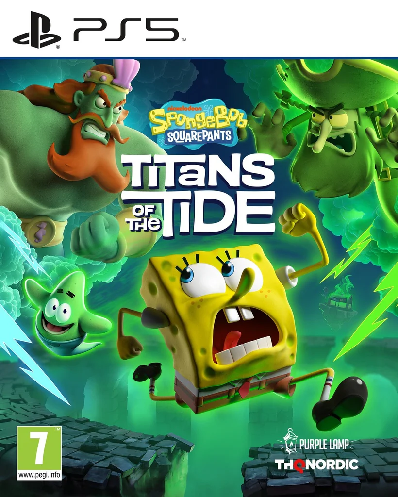 SpongeBob Squarepants Titans Of The Tide PS5 Oyun