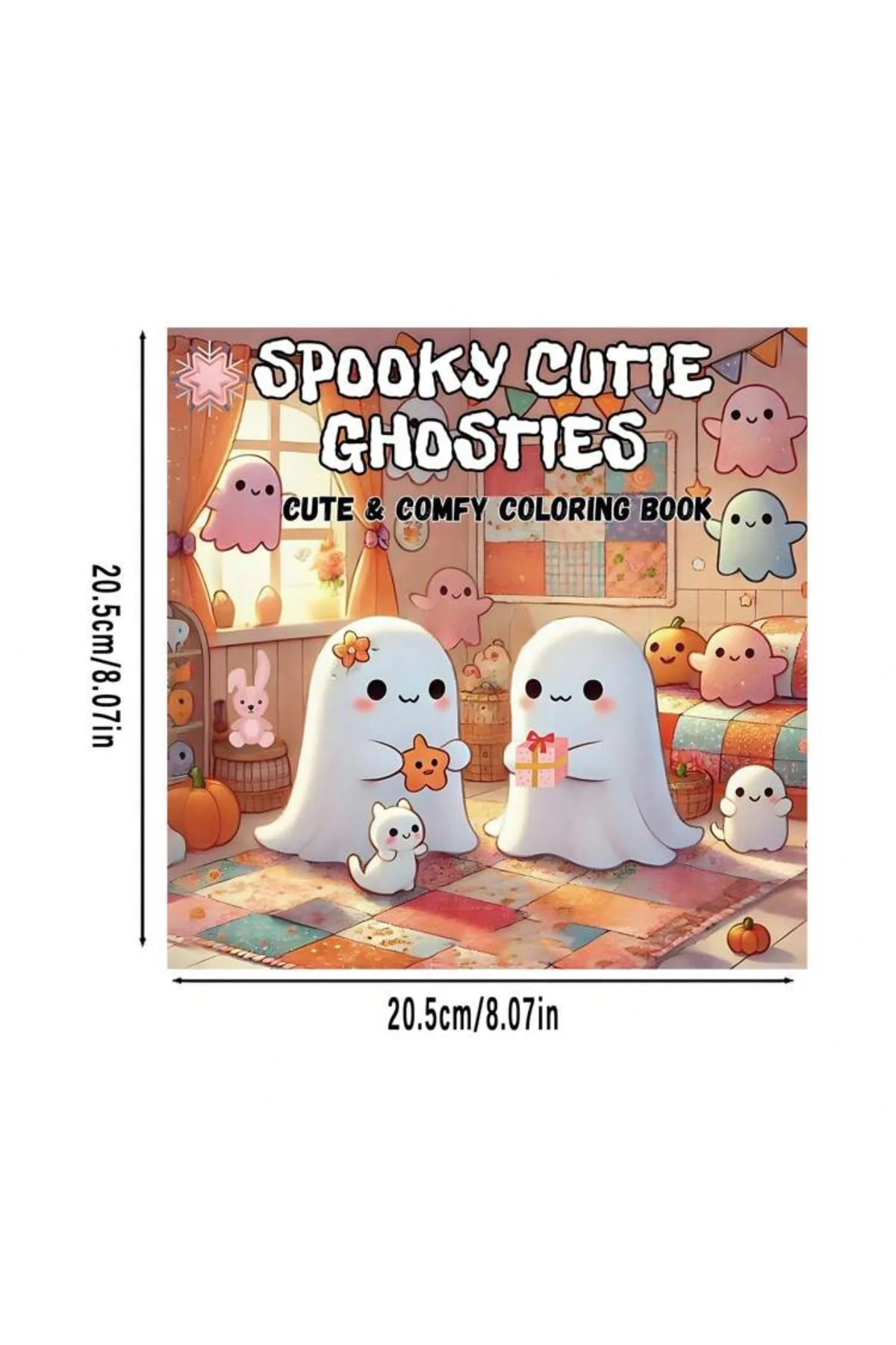Spooky Cutie Ghosties Boyama Kitabı