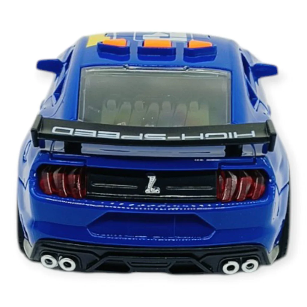 Spor Araba GT-500 Sürtmeli Işıklı Sesli Lacivert Plastik 18cm - 1 ADET