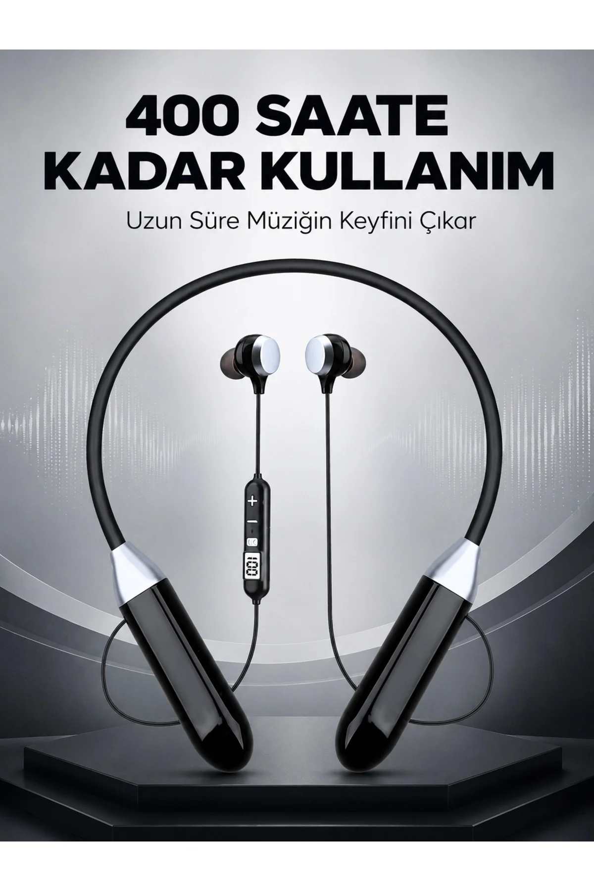 Spor İçin Bluetooth Boyun Kulaklığı Mikrofonlu Kablosuz Kulak İçi Müzik Ve Telefon Kulaklığı Spor İçin Bluetooth Boyun Kulaklığı Mikrofonlu Kablosuz Kulak İçi Müzik Ve Telefon Kulaklığı