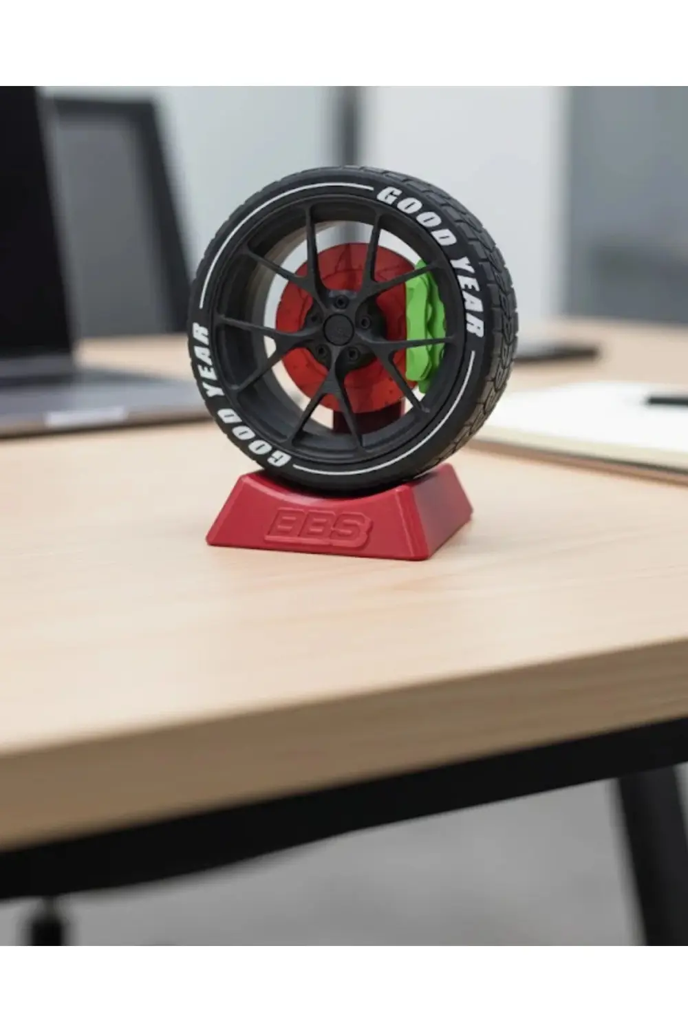 Spor Jant Modeli Ofis ve Home Office Dekoratif Obje