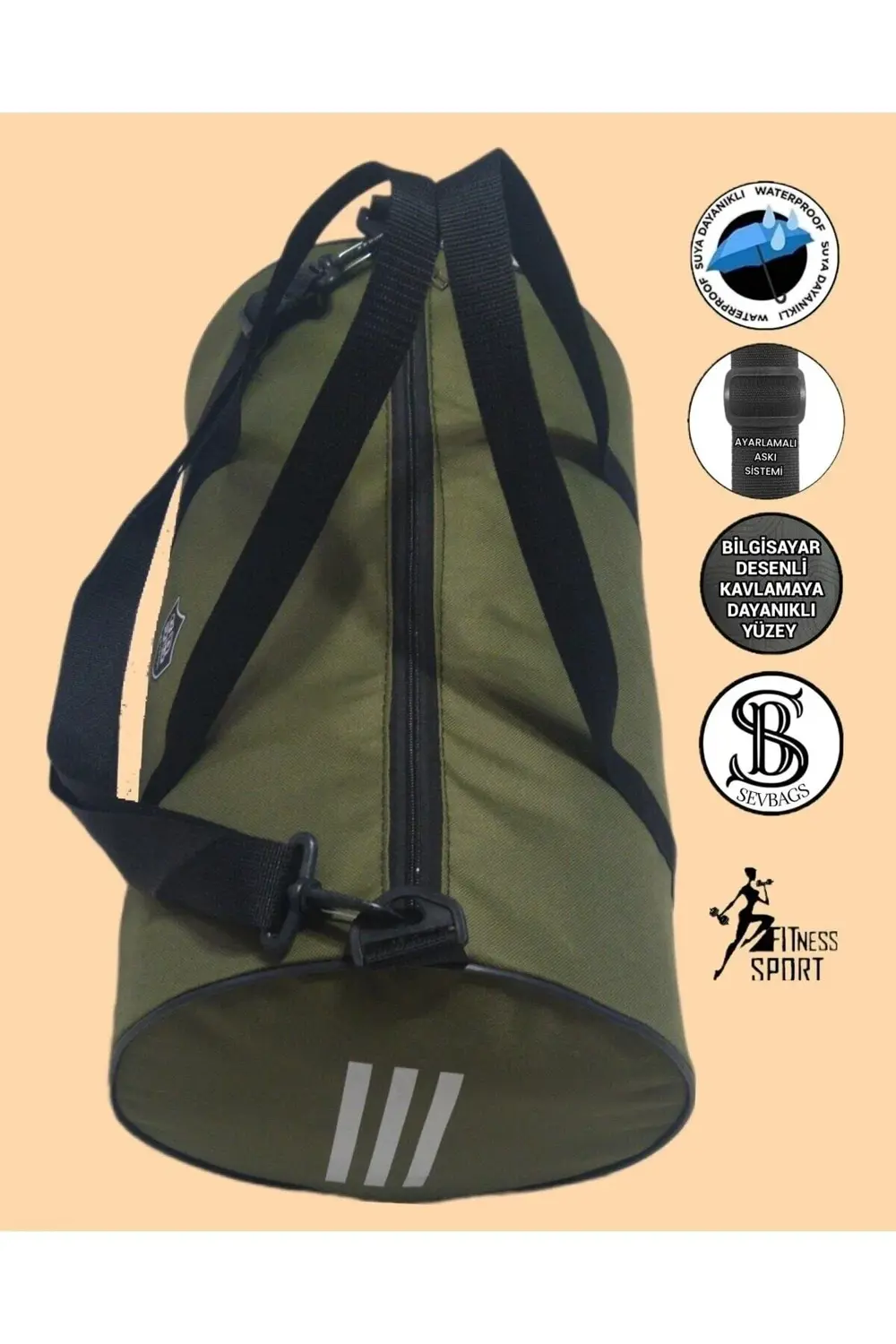 Spor Ve Fitnes Çantası Kol Ve Omuz Askılı