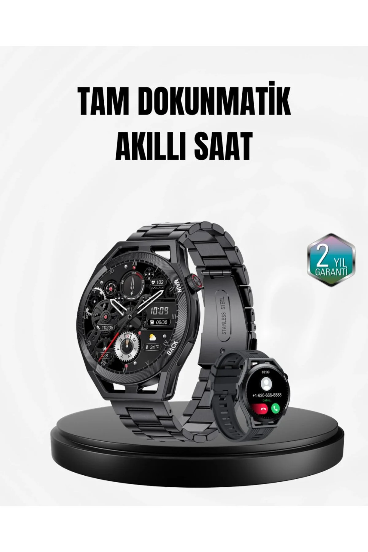 Spor Ve Sağlık Takip Özellikli Akıllı Saat – Kalp Atış, Uyku Ve Adım Ölçer Fonksiyonlu