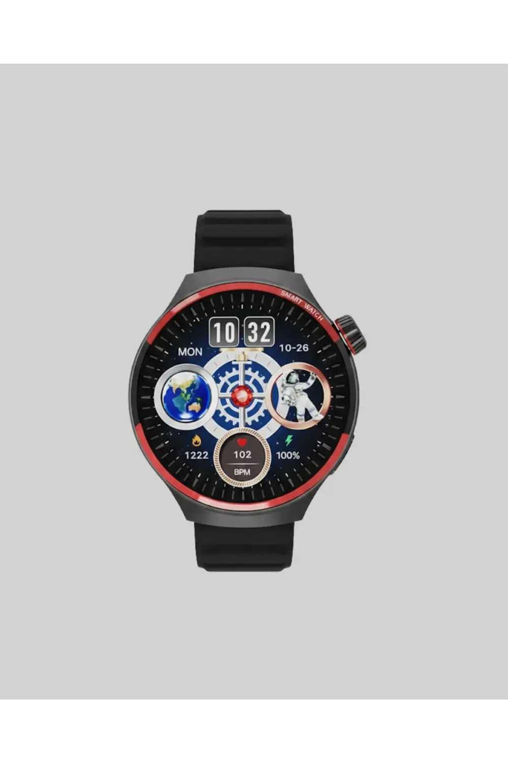 Spor ve Sağlık Takipli Akıllı Saat Kablosuz Şarj
