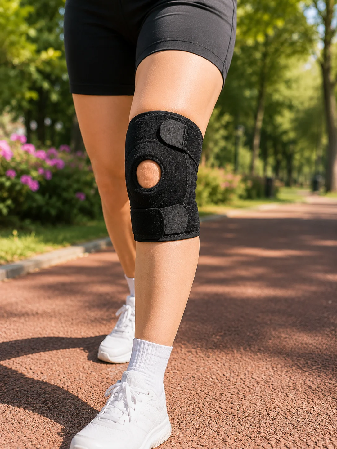 Sporcu Dizliği Açık Patella Tasarımlı Ayarlanabilir Cırtlı Kısa Diz Desteği Fiyatı, Yorumları ve Özellikleri